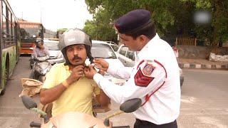 Delhi traffic police constable raps to spread road safety awareness