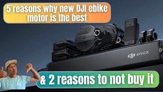 5 reasons why the DJI Avinox Ebike motor is the best - And 2 reasons why you should NOT buy it.