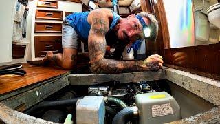 Engine Failure… NOT AGAIN?! Feeling Hopeless in Rough Seas...| Sailing Sitka Ep 170