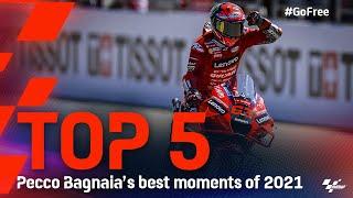 Pecco Bagnaia's Top 5 Moments of 2021