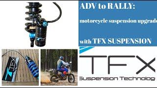 Lucy is getting a suspension upgrade! TFX Suspension installation