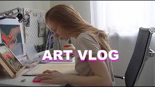 ART VLOG Как рисовать пастелью?