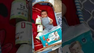 توزيع البامبرز والحليب علي الاطفال الرضع في غزه في ظل غلاء الاسعار الشديد  #gaza #غزة