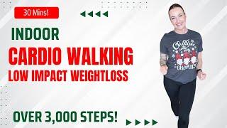 WALKING WEIGHT LOSS: 30 Min Walking Workout, Indoor Walking Workout, Low Impact Walking Weight Loss