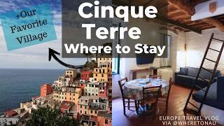 Amazing Stay in Cinque Terre | WHERE TO STAY IN CINQUE TERRE