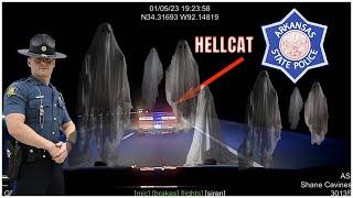 Hellcat Challenger at 170+MPH leaves ASP & his EGO in the DUST chasing GHOST's  ...