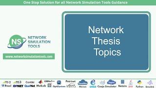 Network Thesis Topics | Network PhD Thesis Topics