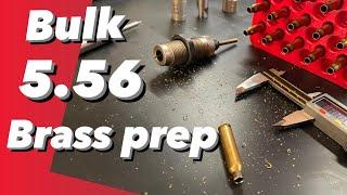 Bulk Military 5.56/223 Brass Prep for RELOADING