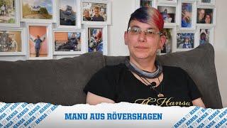 Lebenslanges Hansa-Mitglied - Manuela Kunkel aus Rövershagen️