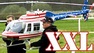 Massive Scale Jet Ranger Bell 206 XXL Turbine RC Helicopter Model @ ROTOR Live 2024