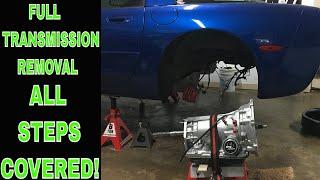 HOW TO: 97-04 C5 CORVETTE TRANSMISSION REMOVAL