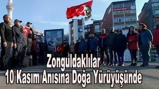 Zonguldaklılar 10 Kasım Anısına Doğa Yürüyüşünde