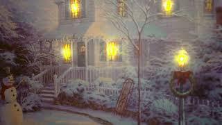 Thomas Kinkade 24 LED Canvas Print