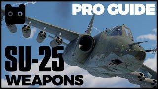 HOW TO USE THE SU-25 WEAPONS - WAR THUNDER