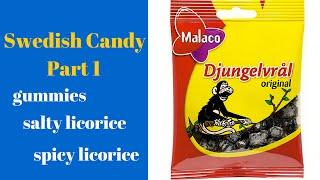 FoodMania Review: Swedish Candy, Salty Licorice - Part 1