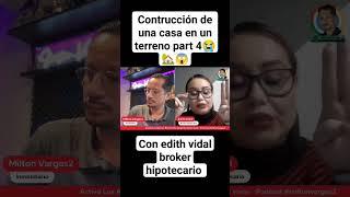 contrucción de una casa en un terreno #miltonvargas2 #bienesraices #asesorinmobiliario