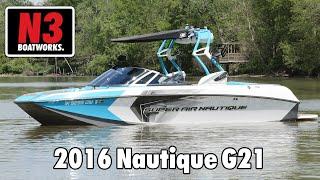 2016 Nautique G21 - Reef Blue - On Water || N3 Boatworks