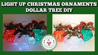 QUICK AND EASY DOLLAR TREE DIY Christmas Decor