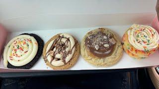 Crumbl Birthday Lineup Review #crumbl #crumblcookies #cookies #crumblreview #food #foodreview