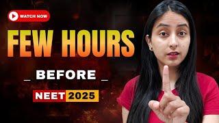 URGENT: Must Watch Before NEET 2025 !! #neet #neet2025 #motivation