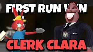 Clerk Clara FIRST RUN WIN | Toontown Grindworks