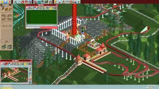 RollerCoaster Tycoon Deluxe - Evergreen Gardens (1999/2003) [WINDOWS]