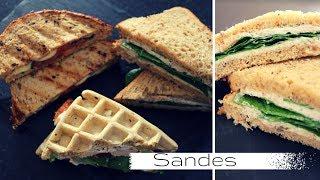 3 Sandes Saudáveis | 3 Sanduiches Saudáveis | Pão de Waffles | Regresso Às Aulas 