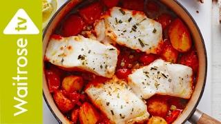 One-Pot Cod With Peppers, Tomatoes And Potatoes | Waitrose