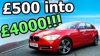 I made £4000 in 3 days!!! [Flipping Cars}