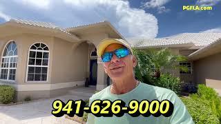 Punta Gorda Isles Waterfront Pool Home for Sale