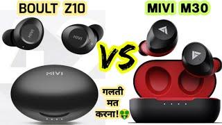 Bolt Audio Z10 vs Mivi Duopods M30| Which is better? #miviDuopodaM30 #BoultAudioZ10 #Comparison