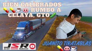 CON JUANITO TIRATABLAS RUMBO A CELAYA, GUANAJUATO CON PEPINOS PARA PEPINILLOS  #truck