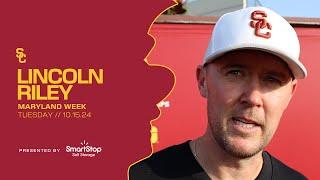 USC HC Lincoln Riley | Tuesday of Maryland Week