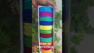 Silk Thread Wrapped Bangles order on 7207223626