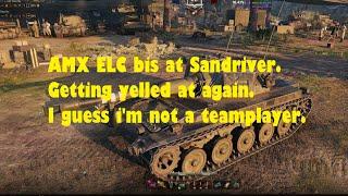 AMX ELC bis at Sandriver. Getting yelled at because playing very bad.