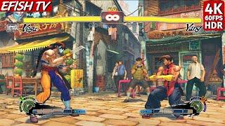 Vega vs Yang (Hardest AI) - Ultra Street Fighter IV