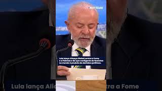 G20: Lula lança Aliança Global contra a Fome e a Pobreza