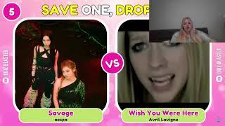 Save one and Drop one- K-pop VS. Pop