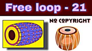 Free loop - 21 || slow tempo me dholak loop clap sample voice ke sath track rhythm