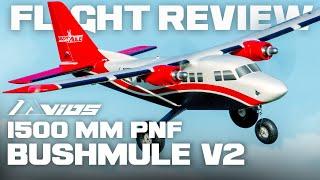 Avios PNF BushMule V2 Twin-Motor Sports/STOL Airplane 1500mm (59") - Flight Review