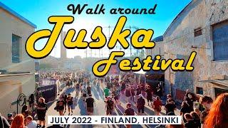 Helsinki Walk: Tuska Open Air Metal Festival, July 3rd 2022, Finland [4K]