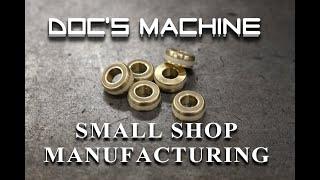 Small Shop Manufacturing: Developing, testing and producing a small paintball gun part