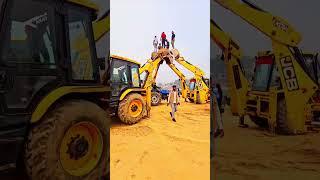 JCB New 3d 4X4 vs tractor sonalika #shorts