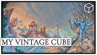 I Built My Own Vintage Cube! Going Through the List and Drafting it With My Discord