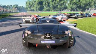 Gran Turismo 7 | Pagani Huayra 'LM - Monza Full Circuit "Gameplay [4KPS5]