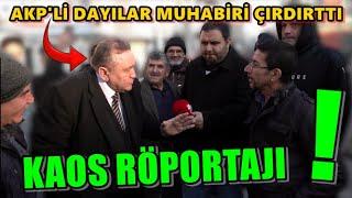 AKP'Lİ DAYILAR MUHABİRİ ÇILDIRTTI | EMİNÖNÜ KAOS RÖPORTAJI #sokakröportajıkavga #eminönü