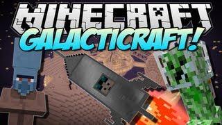 Minecraft | GALACTICRAFT! (The Moon, Space Stations & More!) | Mod Showcase [1.6.2]