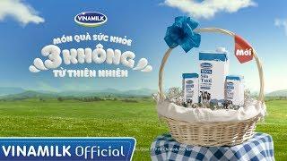 Món quà sức khỏe 3 KHÔNG từ thiên nhiên - Sữa tươi Vinamilk 100%