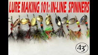 HOW TO MAKE YOUR OWN SPINNERS FOR TROUT - LURE MAKING 101