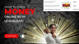 Leadsleap Payment Proof Make Money Online With Leadsleap